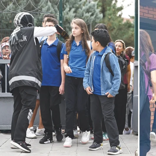 İlk Ders Sıkı Denetimle Başladı