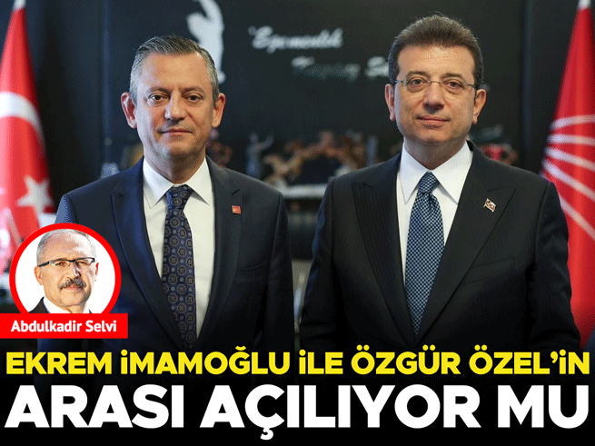 İmamoğlu ile Özel Arasında Gerilim mi