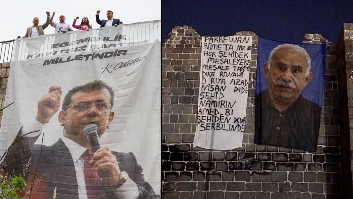 İmamoğlu'na afiş yasağı, Öcalan'a özgürlük mü