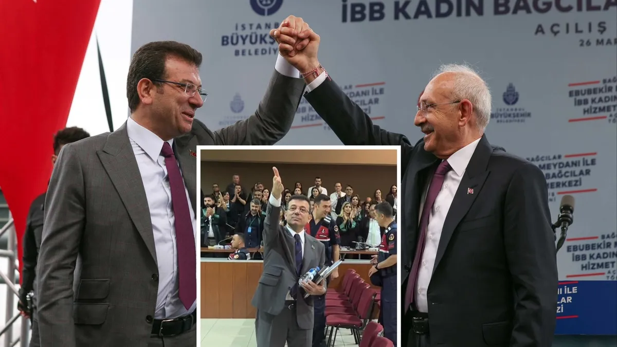 İmamoğlu Silivri'de Kılıçdaroğlu'nu hedef aldı: 'Vesayet bitti