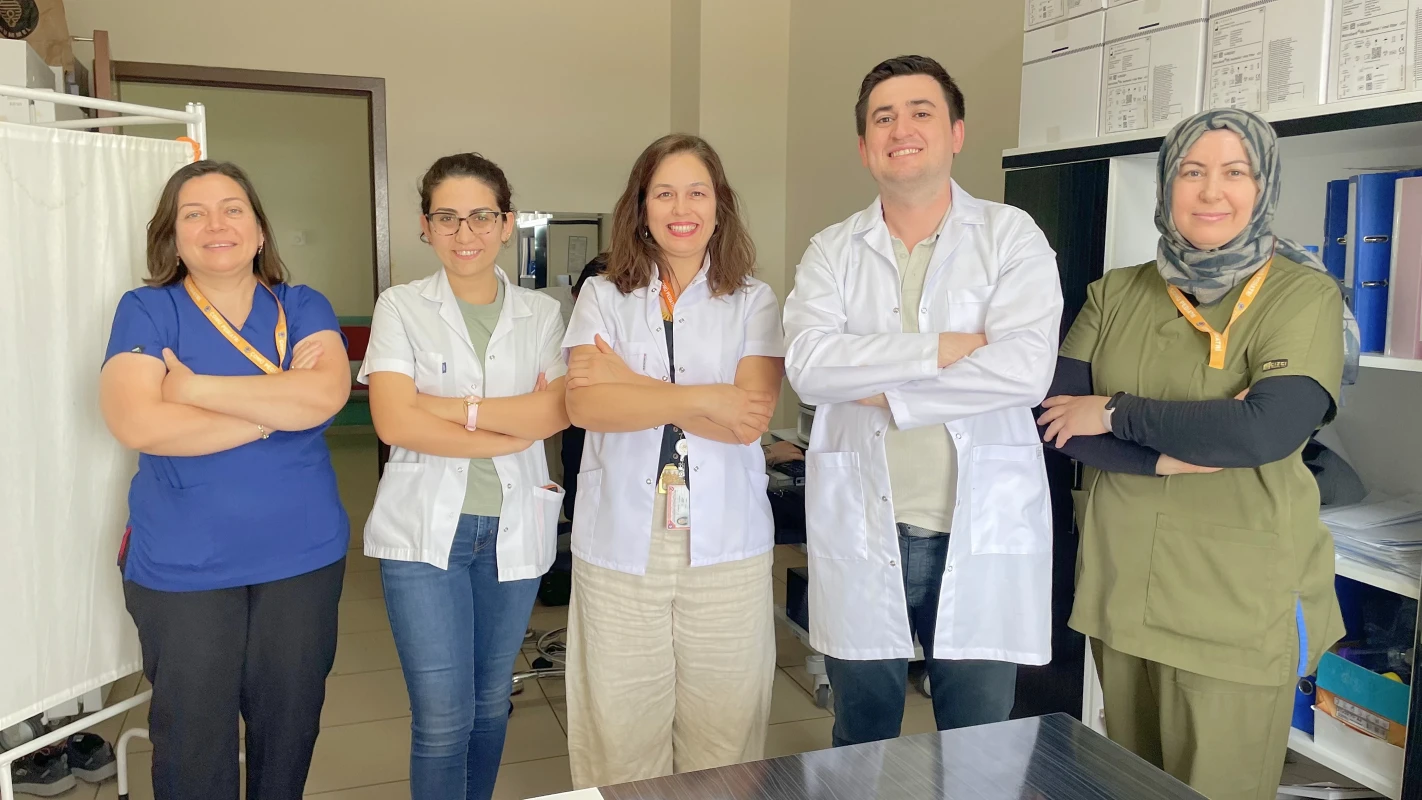 İmpuls Osilometri ile miniklere nefes desteği ÇOMÜ’de