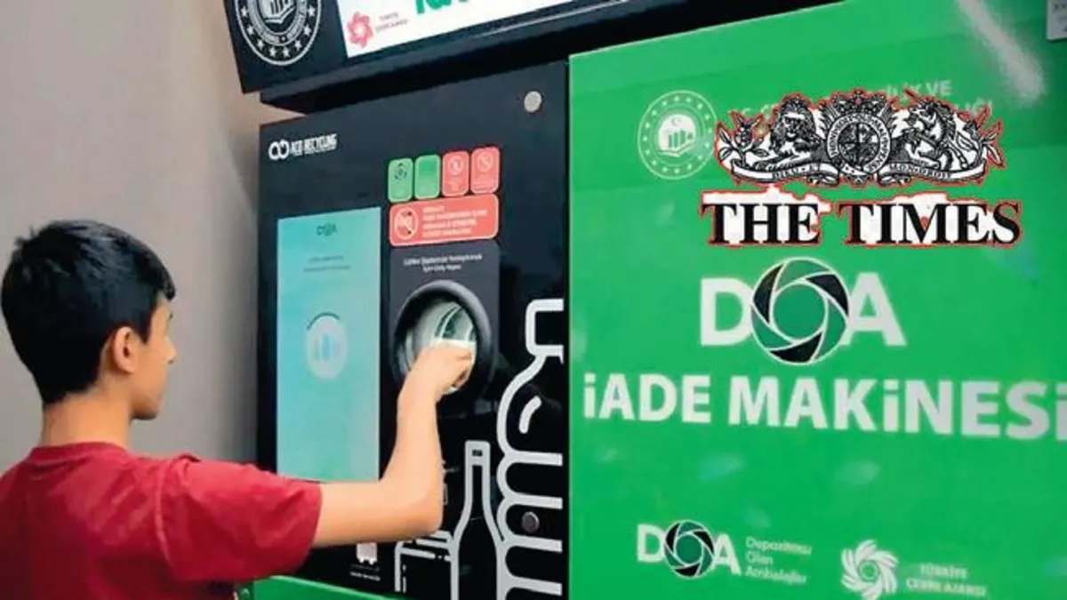 İngiliz Basınından Türkiye'nin Depozito Sistemine Övgü
