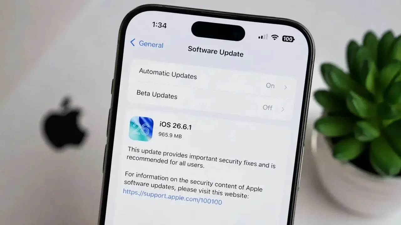 iOS 26.6.1 Sürümü Yayında: Apple Güvenlik Duvarını Güçlendiriyor