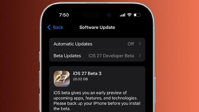 iOS 27 Beta 3 Kullanıma Sunuldu: iPhone'lara Gelen Yenilikler