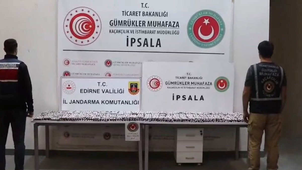 İpsala'da 17 Bin Uyuşturucu Hap Ele Geçirildi