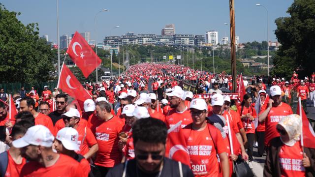 İrade Bizim, Zafer Bizim Yürüyüşü Onuncu Yılda Coşkuyla Tamamlandı