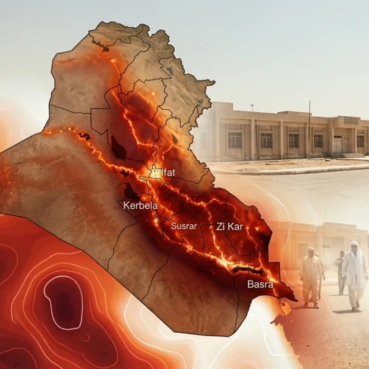 Irak'ta 50 Dereceyi Aşan Sıcaklıklar Resmi Tatil İlan Ettirdi