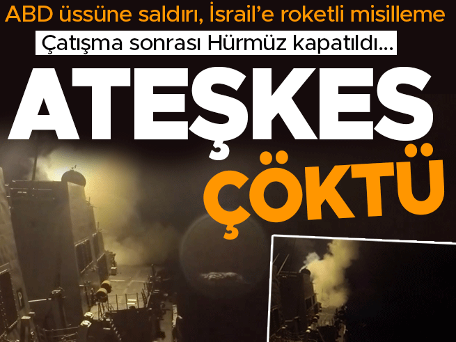 İran-ABD ateşkesi çöktü: Hizbullah İsrail'e roketlerle misilleme yaptı