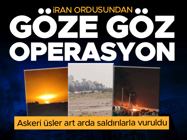 İran ve ABD arasında karşılıklı saldırılar: Devrim Muhafızları misilleme operasyonu başlattı