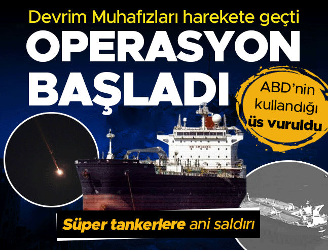 İran, Bahreyn'deki ABD Üssünü Vurdu: Hürmüz Boğazı'nda Süper Tankerler Hedef Alındı
