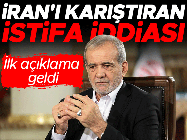 İran Cumhurbaşkanı Pezeşkiyan'ın istifa iddiası yalanlandı