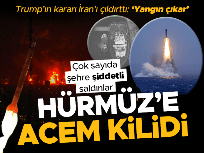 İran'dan Trump'a sert yanıt: Hürmüz Boğazı kilitleniyor