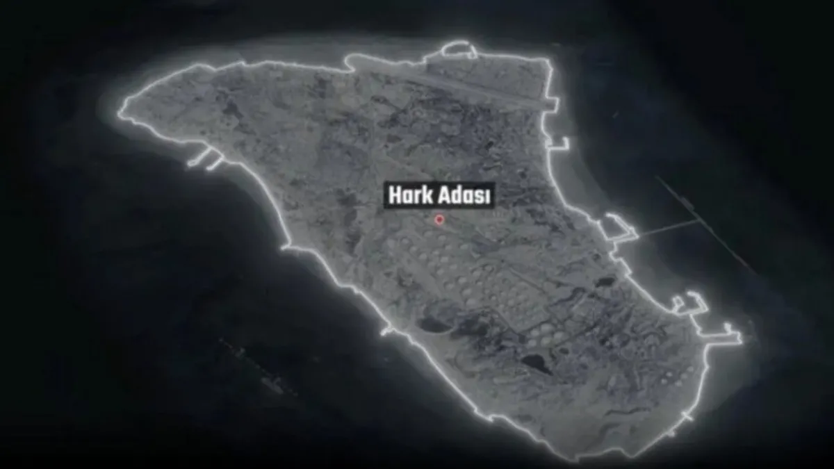 İran'da Hark Adası ve Cask'ta Patlama Sesleri