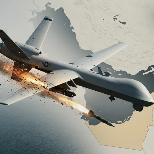 İran Hürmüz'de ABD'ye Ait MQ-9 Reaper İHA'sını Düşürdü