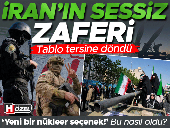 Tablo tersine döndü: İran’ın sessiz zaferi! ‘Yeni bir nükleer seçenek’