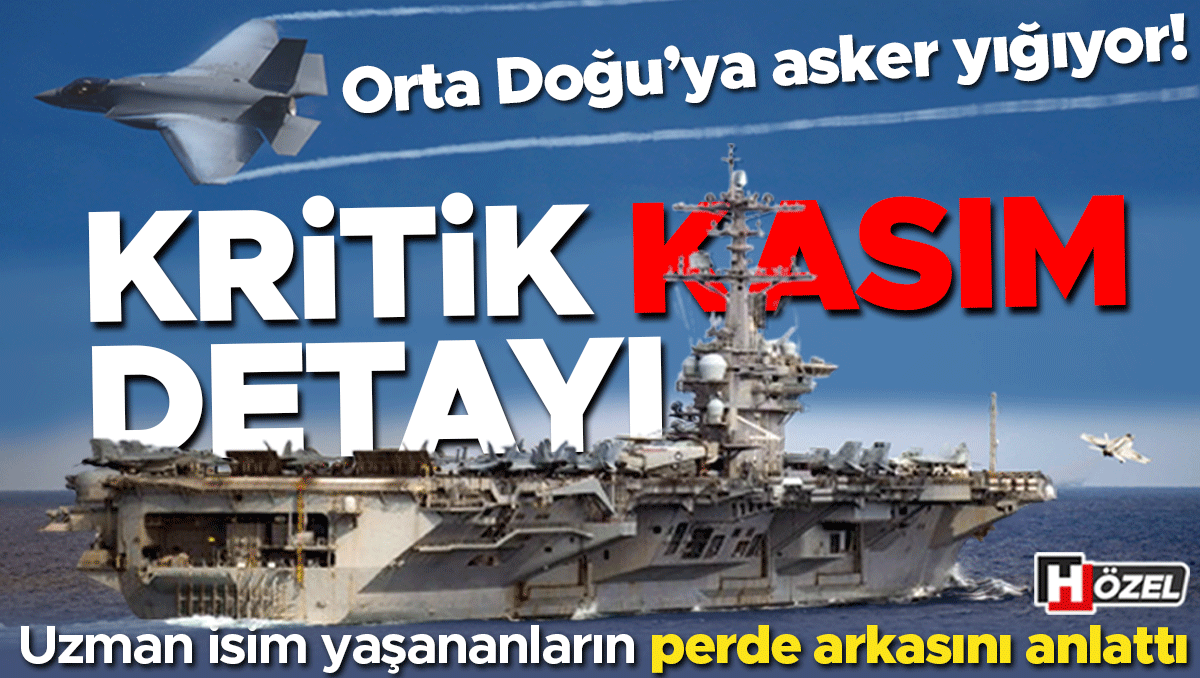 İran'ı Yok Etme Saldırısı Kasımda mı? ABD'den Orta Doğu'ya Dev Askeri Yığınak