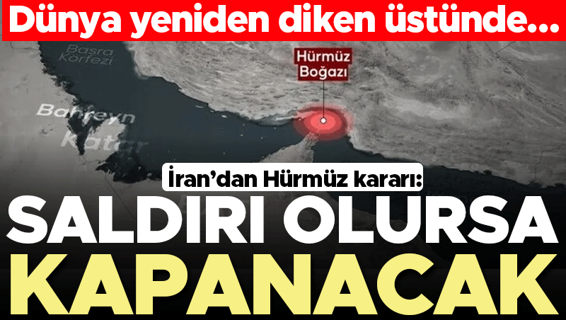 İran'dan ABD'ye Hürmüz Boğazı Tehdidi: 'Saldırıya Saldırıyla Karşılık Veririz