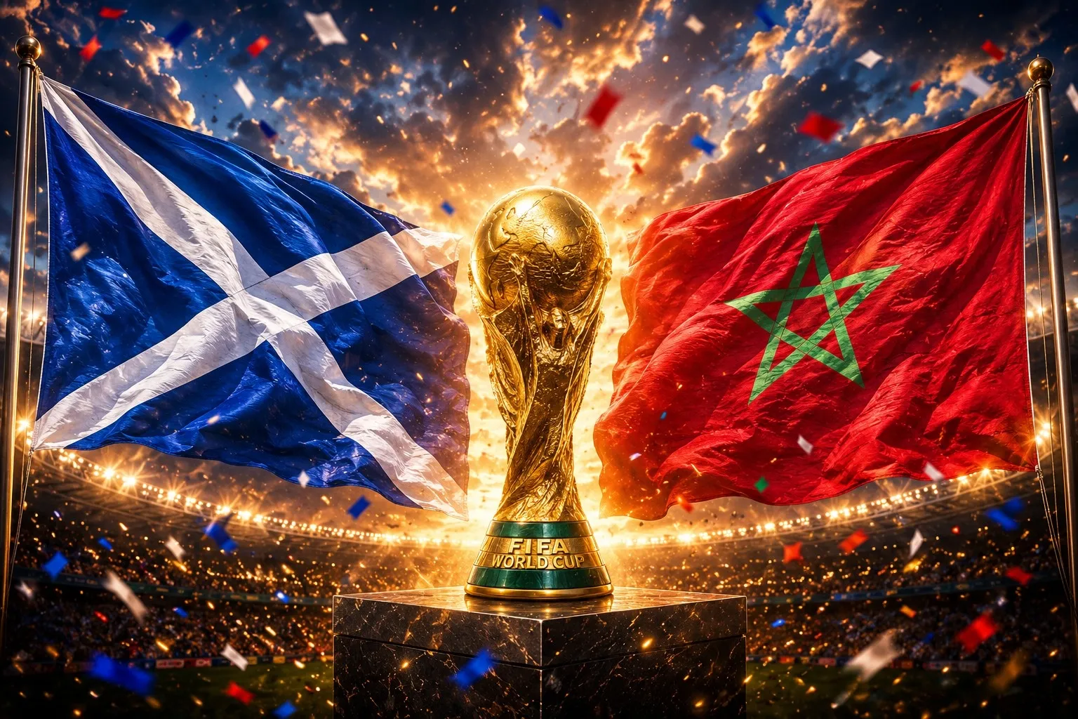 İskoçya ve Fas 2026 Dünya Kupası'nda Kilit Mücadeleye Çıkıyor