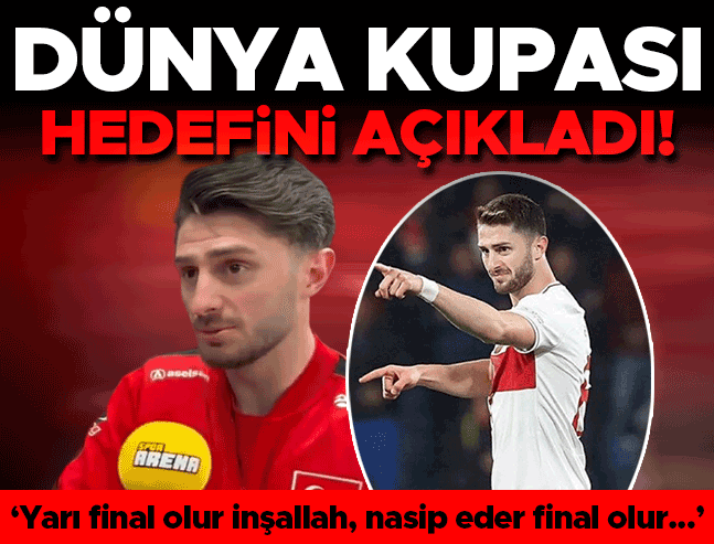 İsmail Yüksek: Dünya Kupası Hayalimiz Gerçek Olacak