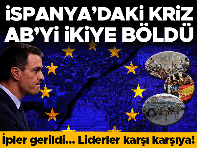 İspanya'daki Göçmen Krizi AB'yi Karşı Karşıya Getirdi