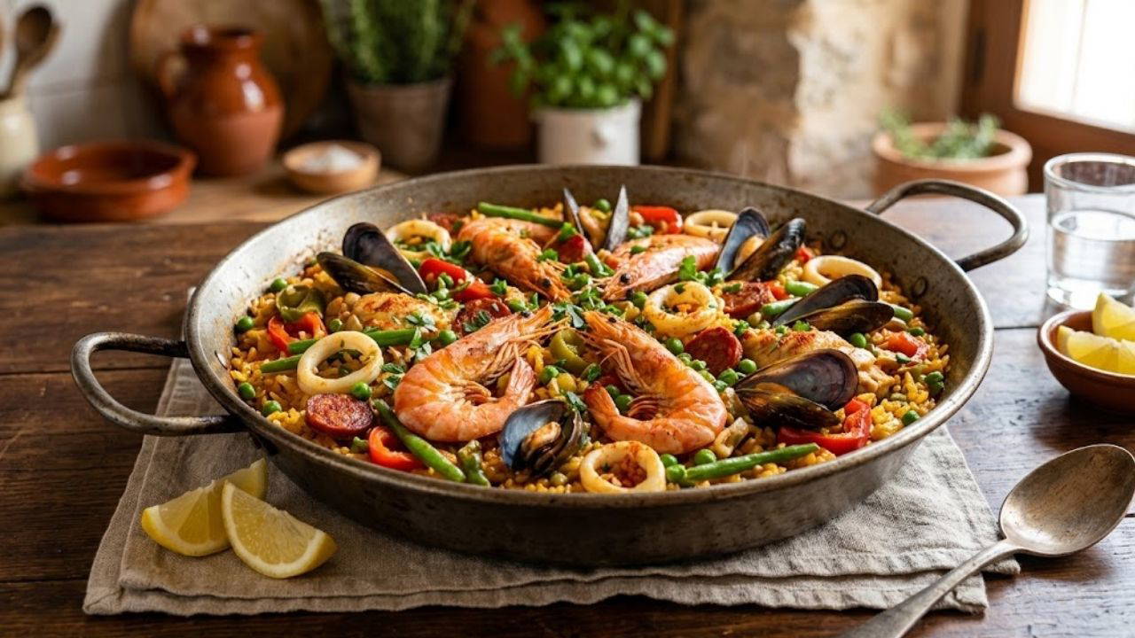 İspanyol Ateşinde Pişen Efsane: Altın Paella Tarifi