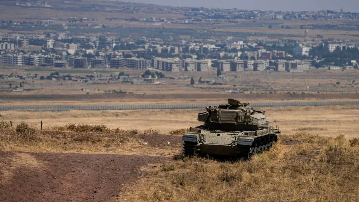 İsrail Askerleri Dera'da Maariya Köyüne Baskın Düzenledi