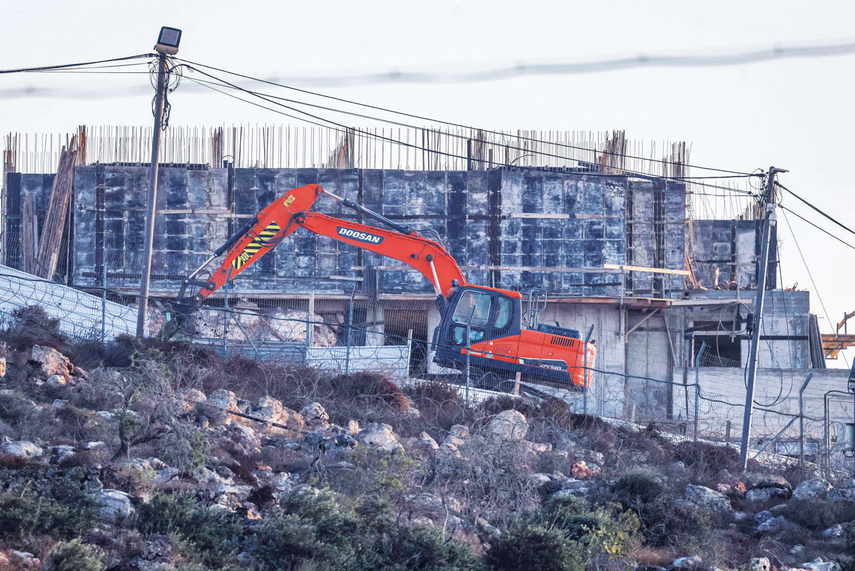 İsrail Batı Şeria'da Tarım Arazilerine El Koyuyor