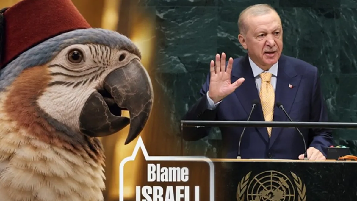 İsrail'den Erdoğan'a Papağanlı Hakaret Paylaşımı