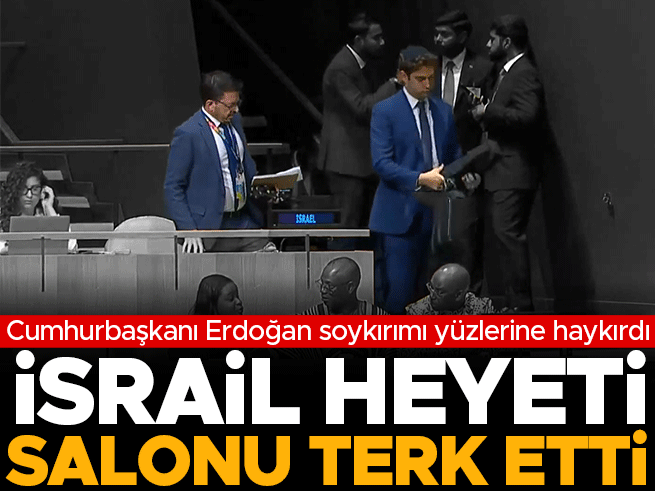 İsrail Heyeti Erdoğan'ın Gazze Eleştirisini Dinlemedi