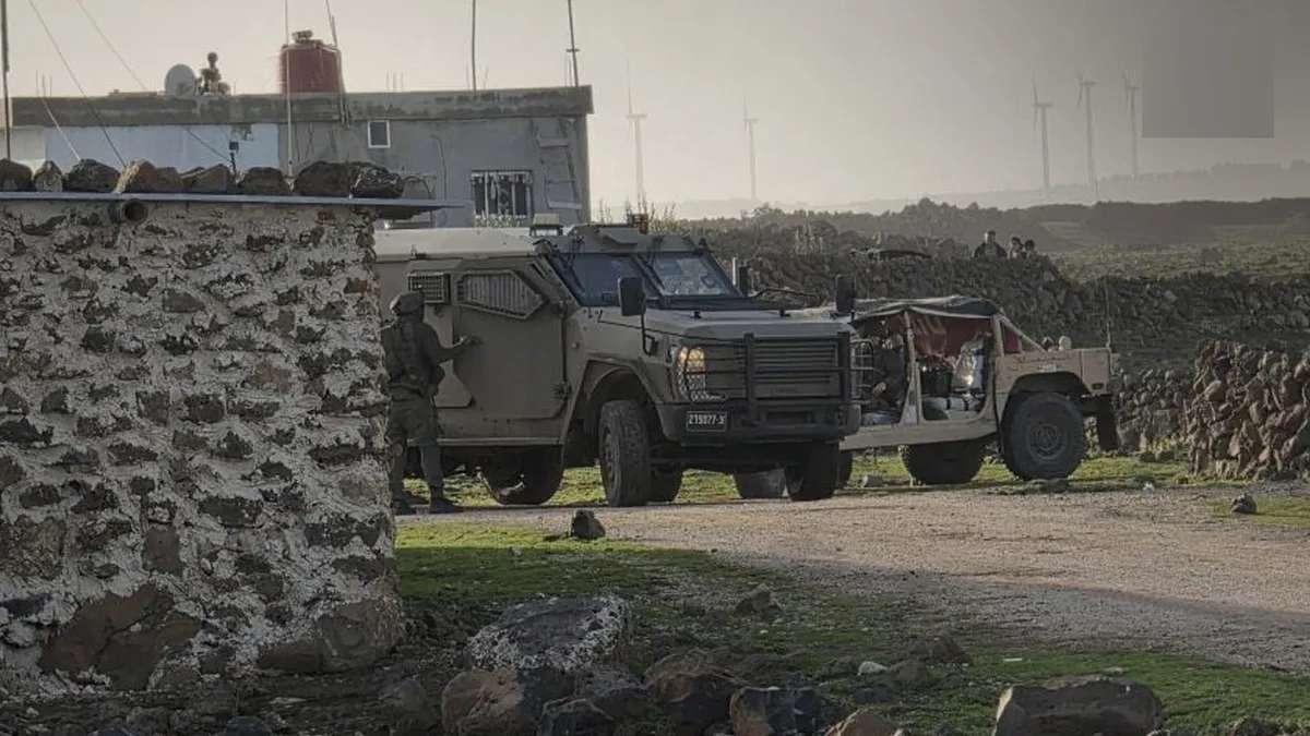 İsrail Kuneytra Köylerine Baskın Düzenledi: 5 Sivil Alıkonuldu
