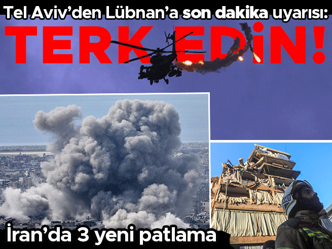 İsrail'den Lübnan'a Yeni Tehdit: Sur Kentini Bombalama Uyarısı