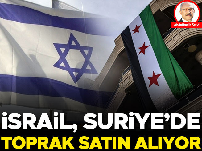 İsrail'in Suriye'de toprak satın alması tarihi bir strateji