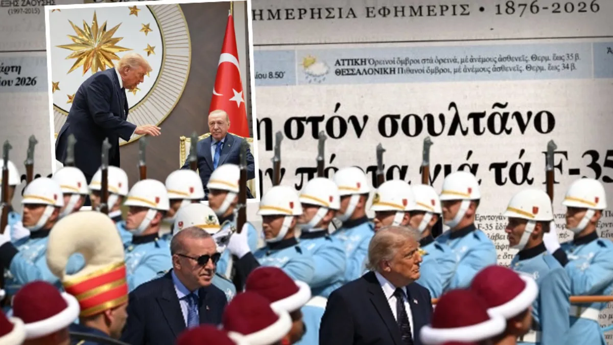 İsrail ve Yunan basınından F-35 hezeyanı: Estia'dan Trump'a sahte görsel