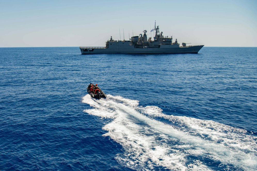 İsrail ve Yunanistan Akdeniz'de Ortak Askeri Tatbikat Yaptı