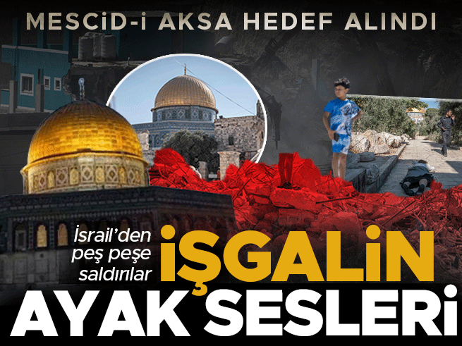 İsrailliler Mescid-i Aksa'da Provokasyon: Batı Şeria'da Gerilim Tırmanıyor