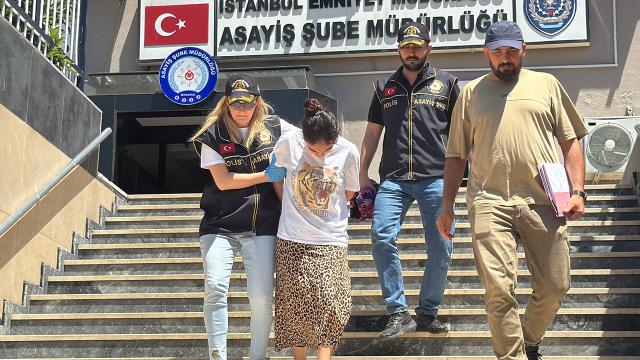 İstanbul'da 127 yıl cezalı hırsızlık hükümlüsü 8. çocuğuna hamileyken yakalandı