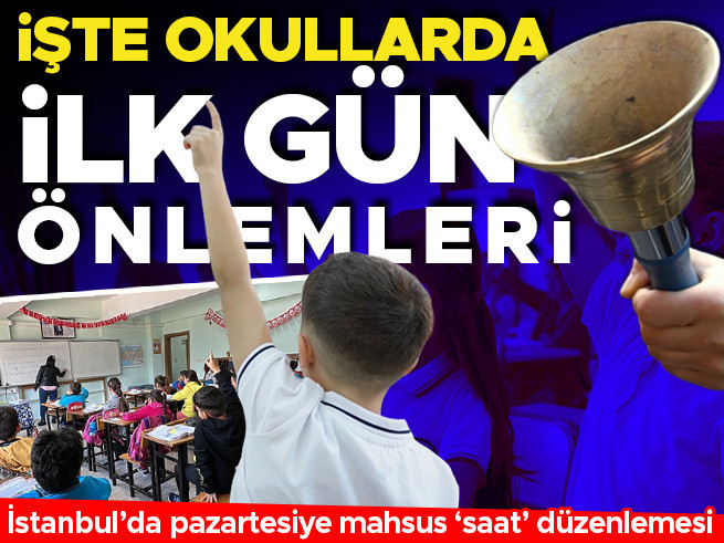İstanbul'da 14 Eylül Tedbiri: Valilik Önlemleri Açıkladı! Okullara Saat Ayarı