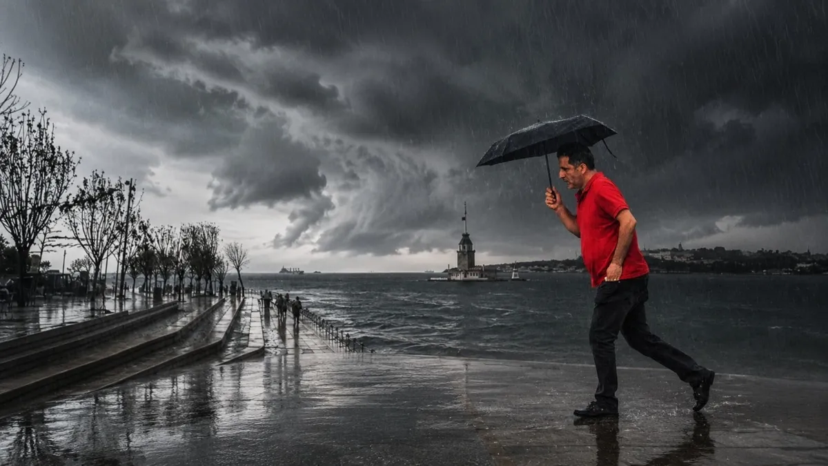 İstanbul'da 3 Gün Alarmı: Hafta Sonu Kavurucu Sıcaklar Bitiyor, Kuvvetli Sağanak Kapıda