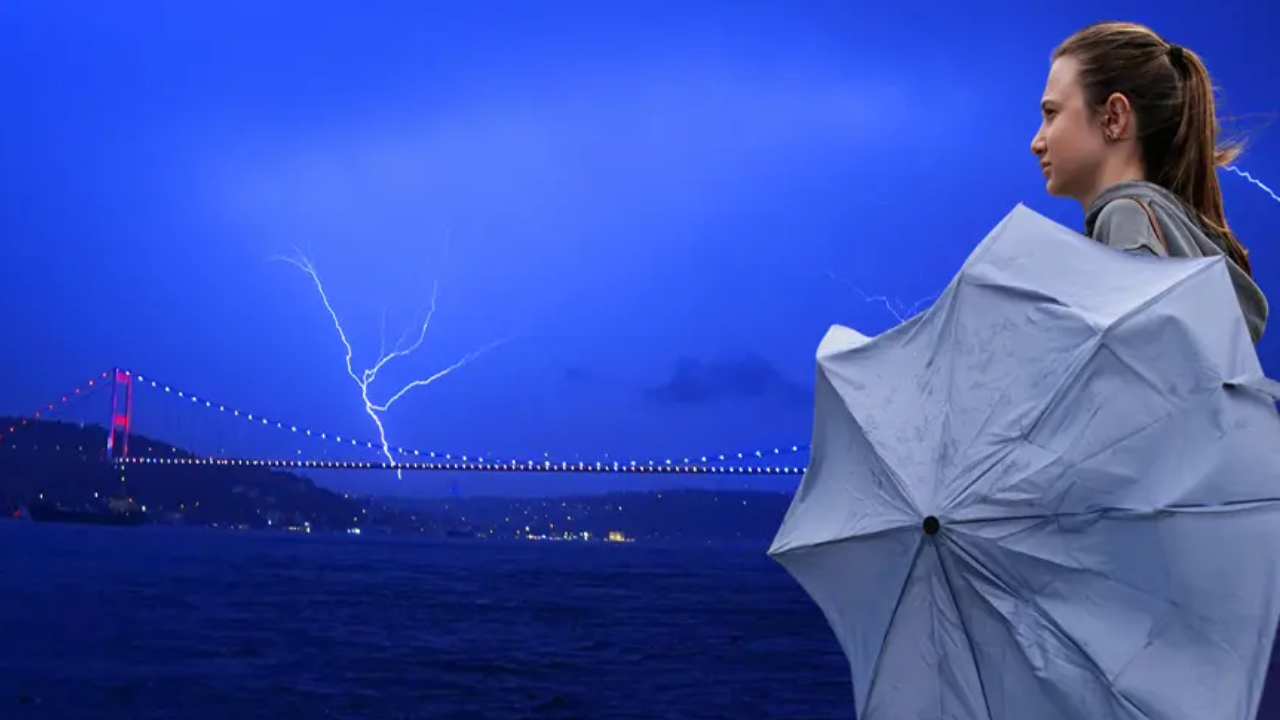 İstanbul'da Akşam Saatlerinde Ani Sağanak Bekleniyor