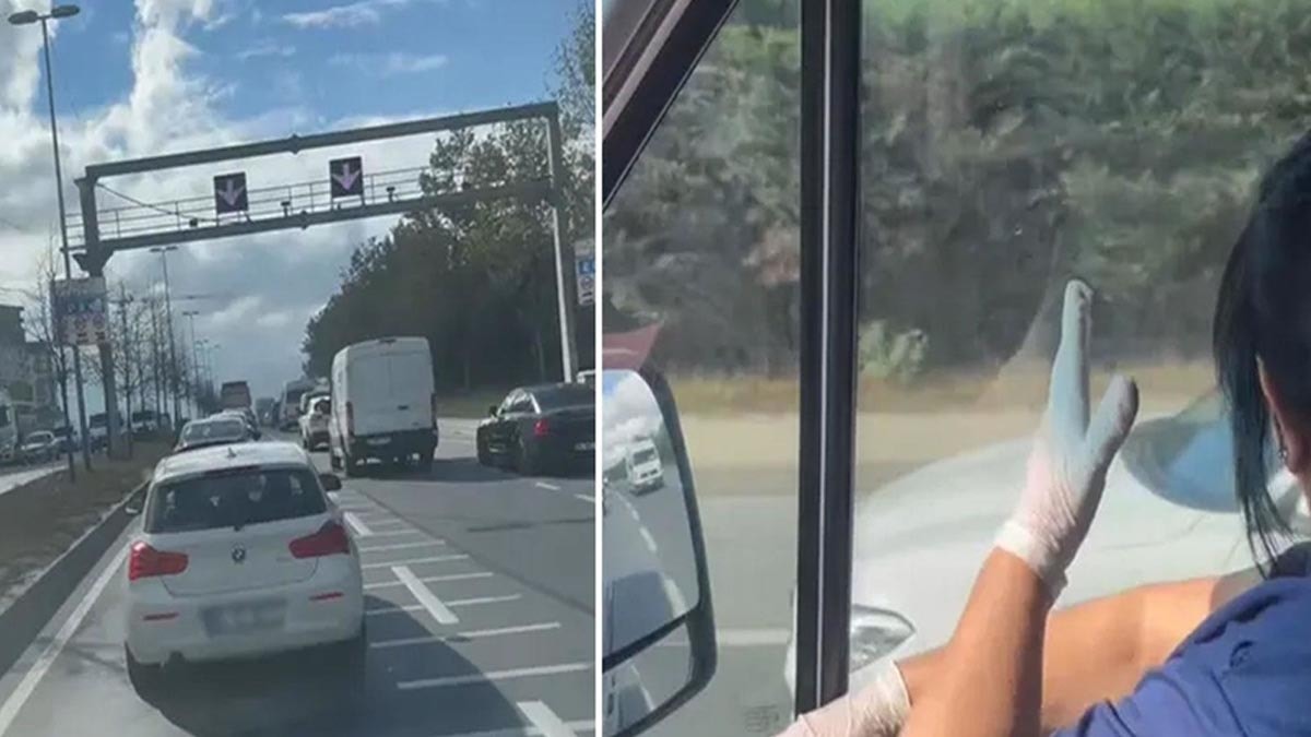 İstanbul'da Ambulansa Yol Vermeyen Sürücüye Ceza Yağdı