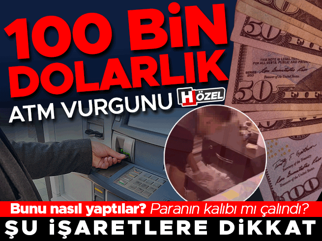 İstanbul'da ATM'ye sahte 50 dolar tuzağı: 102 bin dolar vurgun