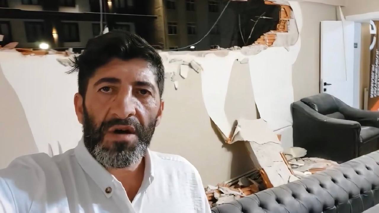 İstanbul Avcılar'da Kentsel Dönüşüm Faciası: Duvar Çöktü, O Anlar Kamerada