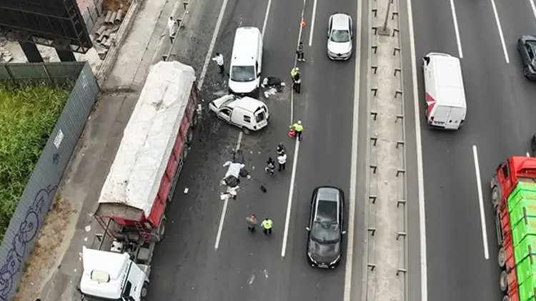 İstanbul Bahçelievler'de zincirleme kaza: 1 can kaybı