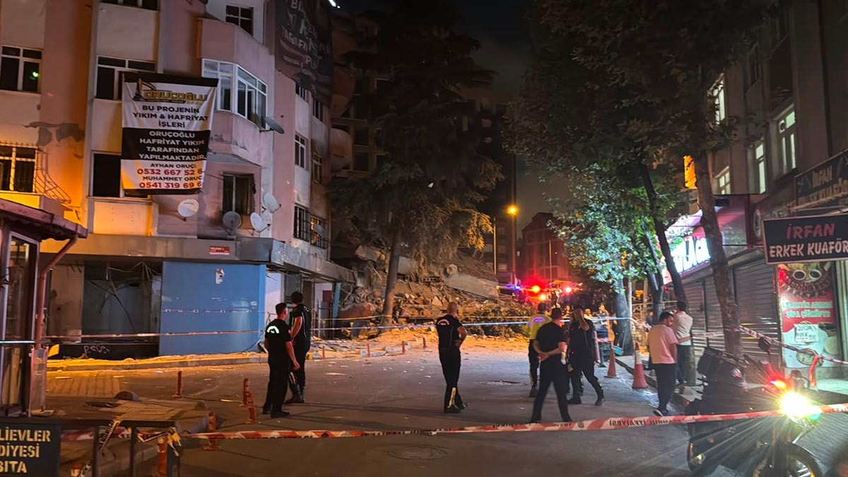 İstanbul Bahçelievler'de Çöken Bina ile İlgili Kritik Gelişmeler