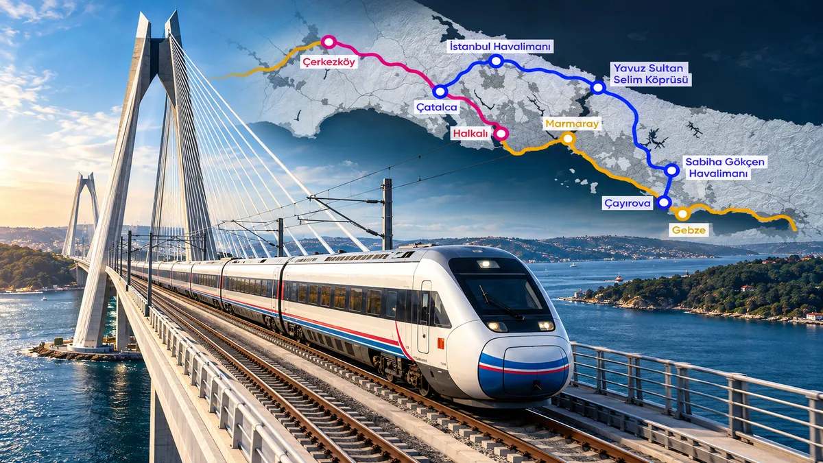 İstanbul'a Çift Hatlı Demiryolu: İlk Teklif 14 Ekim'de