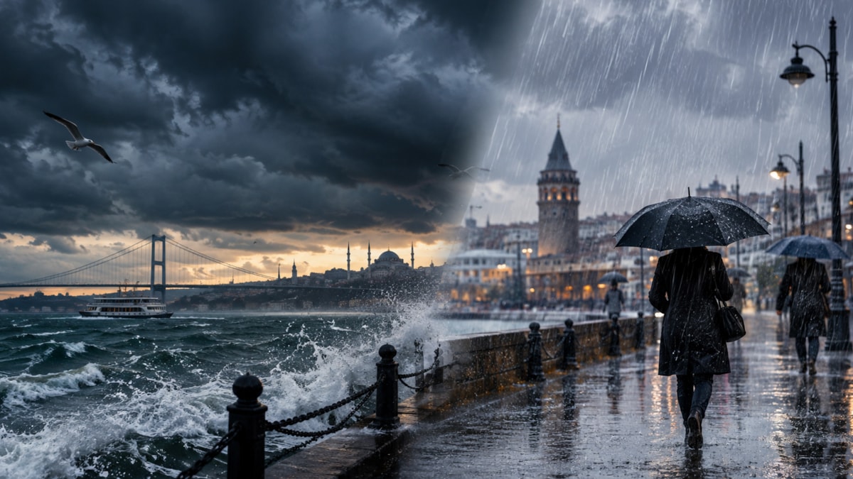 İstanbul'da Cuma Akşamı Su Baskını Riski: 5 Bölge Alarmda