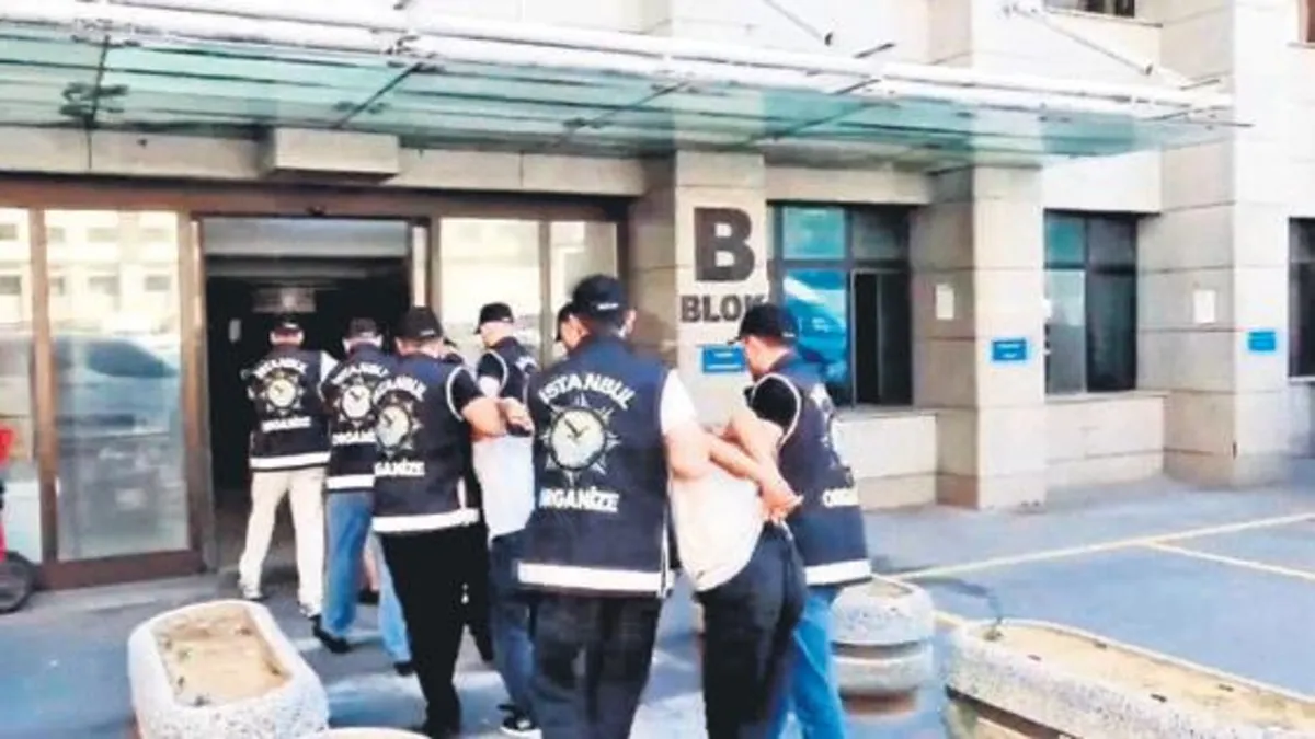İstanbul’da 2 Suç Örgütüne Eş Zamanlı Operasyon: 5 Şüpheli Gözaltında