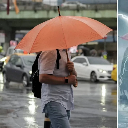 İstanbul dahil 18 il için sarı kodlu sağanak uyarısı