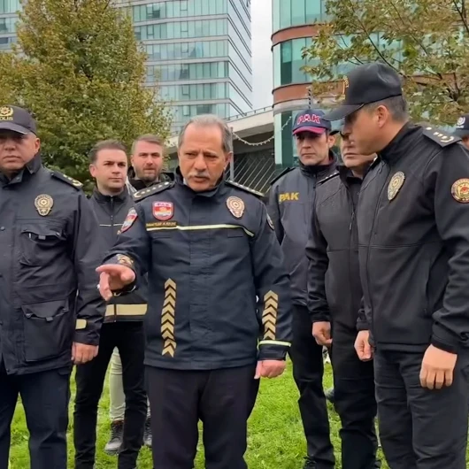 İstanbul Emniyet Müdürü Selami Yıldız Ayazağa'da incelemelerde bulundu