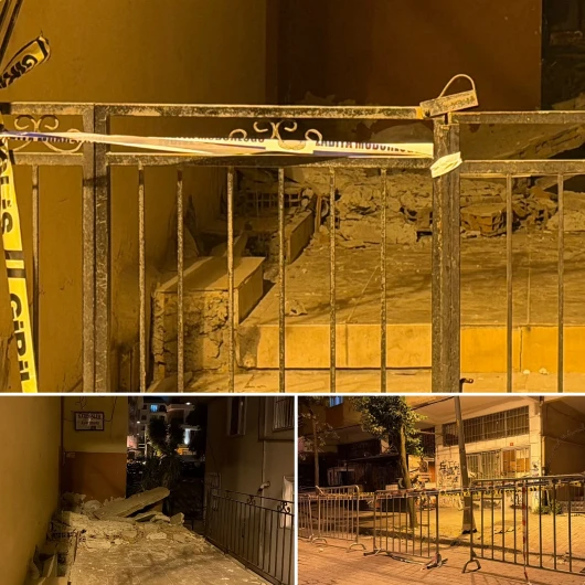 İstanbul Güngören'de Balkon Çökmesi: 5 Katlı Bina Tahliye Edildi